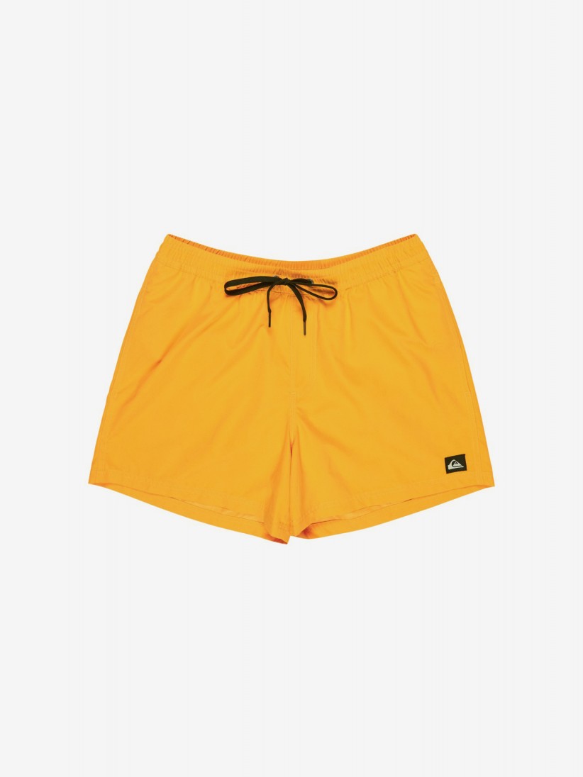 Cal��es de Banho Quiksilver Everyday Solid Volley 15 (38 cm) Amarelos