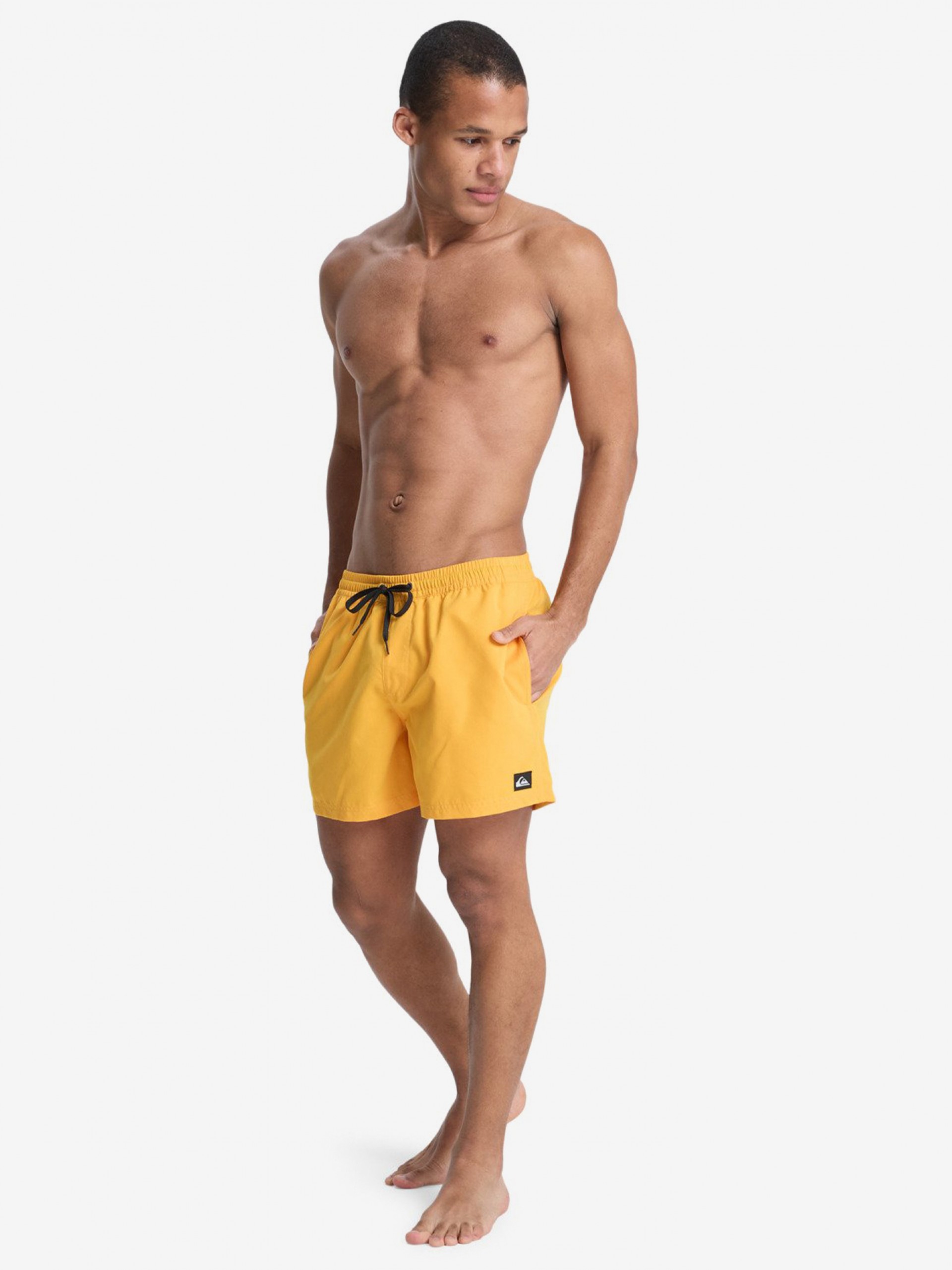 Bañador Quiksilver Everyday Solid Volley 15 (38 cm) Amarillo