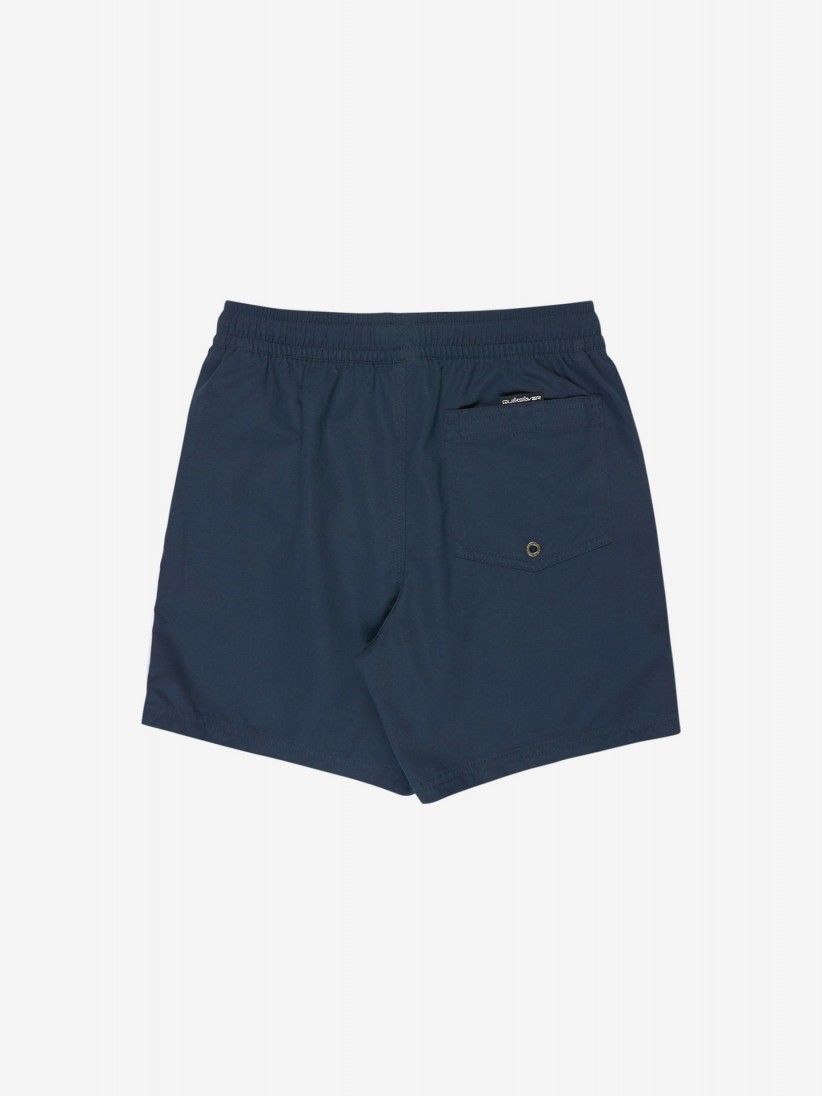 Calções de Banho Quiksilver Everyday Clicker Volley 15 (38 cm) Júnior Azuis Calções de Banho Quiksilver Everyday Clicker Volley 15 (38 cm) Júnior Azuis