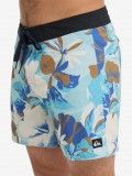Calções de Banho Quiksilver Surfsilk Kaimana Estampados 16 (41 cm) Azuis Calções de Banho Quiksilver Surfsilk Kaimana Estampados 16 (41 cm) Azuis