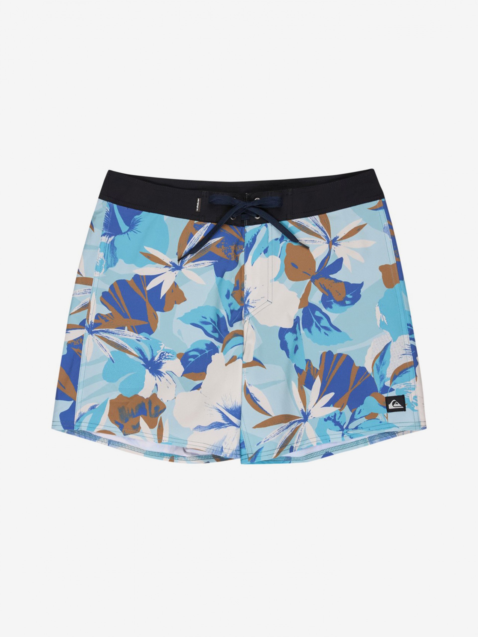 Quiksilver Surfsilk Kaimana Printed 16 (41 cm) Blue Swimming Shorts