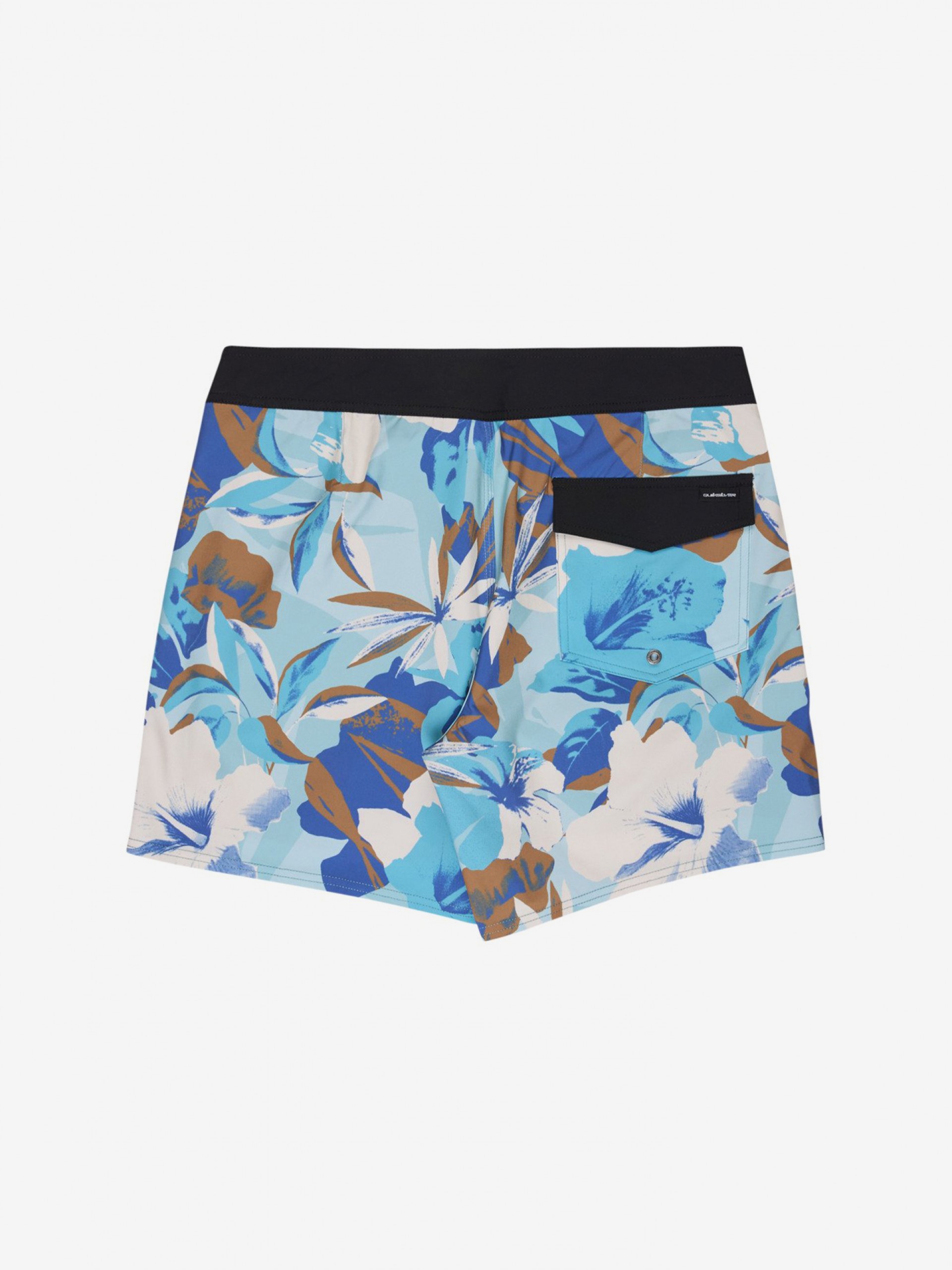 Quiksilver Surfsilk Kaimana Printed 16 (41 cm) Blue Swimming Shorts
