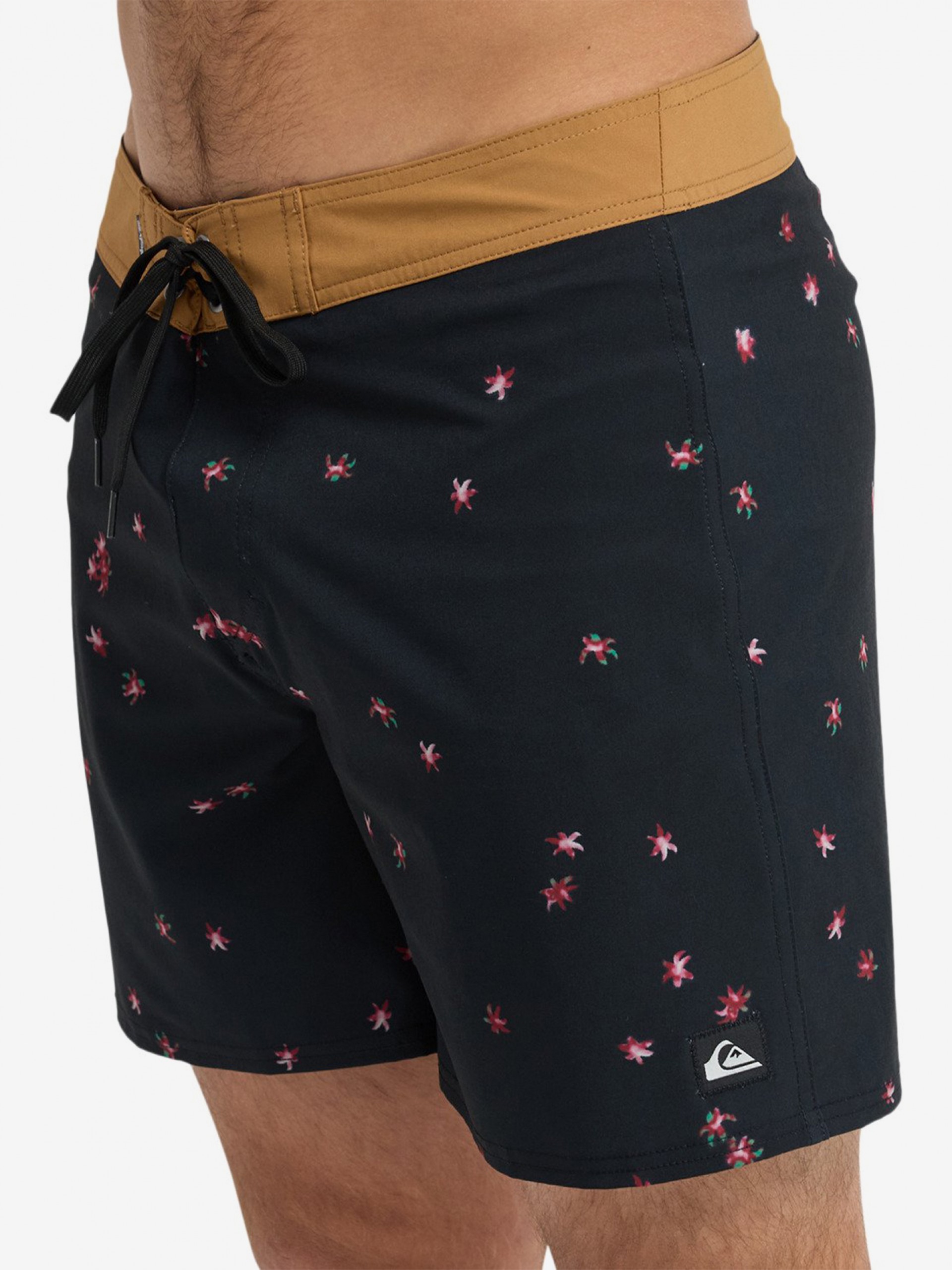 Bañador Quiksilver Surfsilk Kaimana Estampado 16 (41 cm) Negro