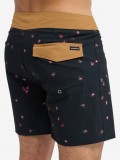 Calções de Banho Quiksilver Surfsilk Kaimana Estampados 16 (41 cm) Pretos Calções de Banho Quiksilver Surfsilk Kaimana Estampados 16 (41 cm) Pretos