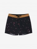 Calções de Banho Quiksilver Surfsilk Kaimana Estampados 16 (41 cm) Pretos Calções de Banho Quiksilver Surfsilk Kaimana Estampados 16 (41 cm) Pretos