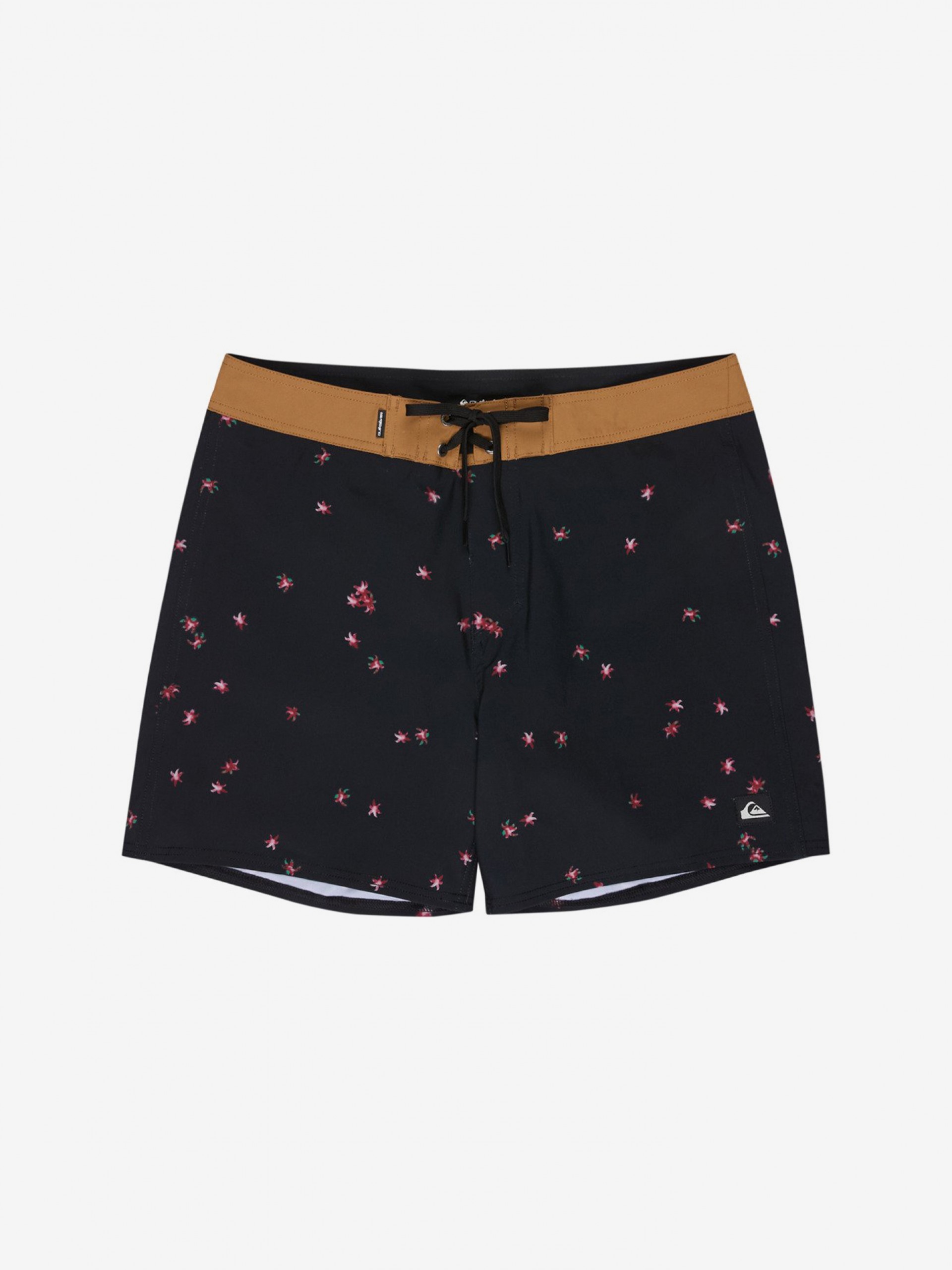 Quiksilver Surfsilk Kaimana Printed 16 (41 cm) Black Swimming Shorts