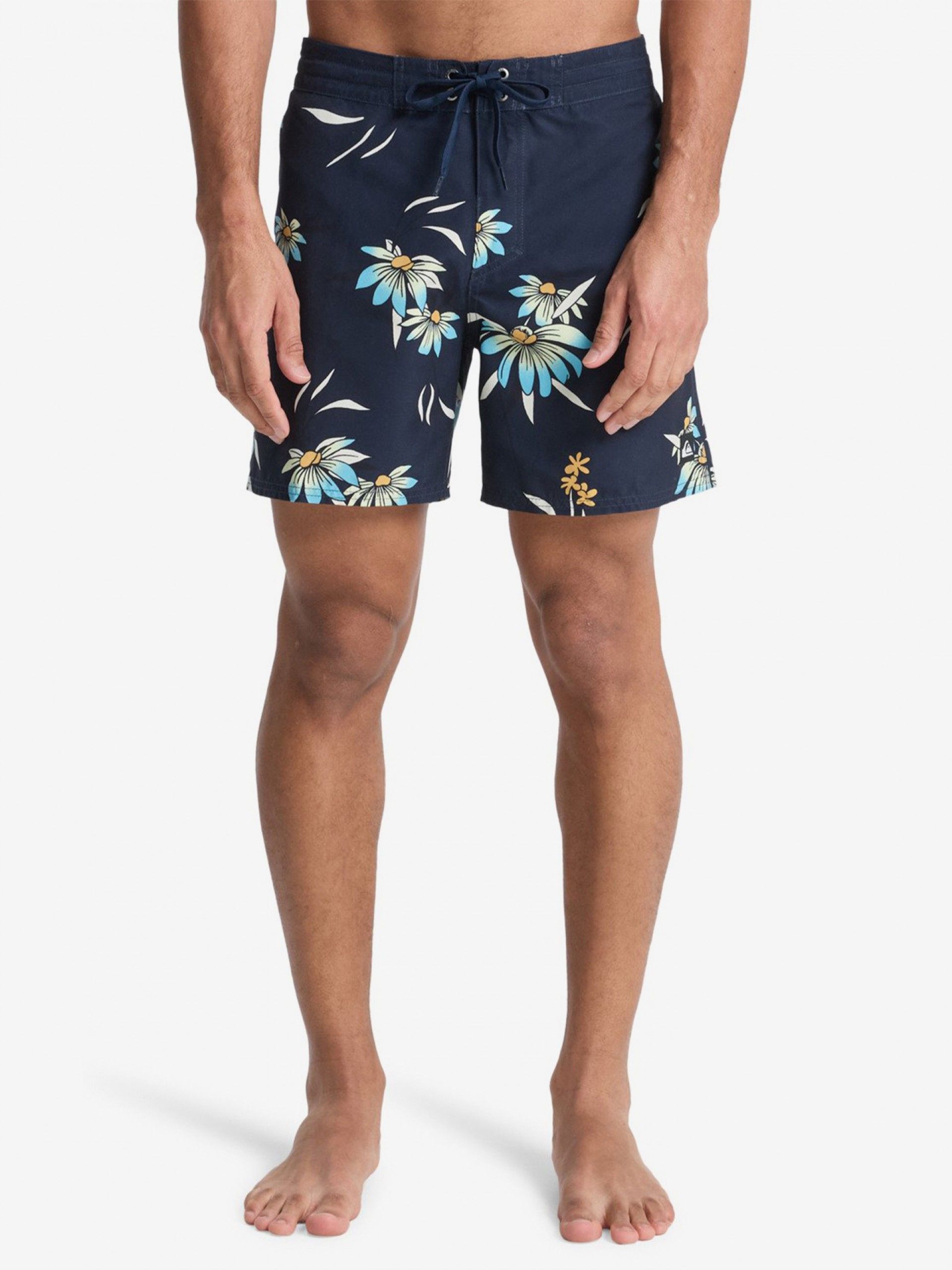 Quiksilver Everyday Printed 16 (41 cm) Blue Swimming Shorts