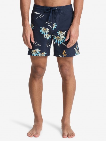 Cal��es de Banho Quiksilver Everyday Estampados 16 (41 cm) Azuis