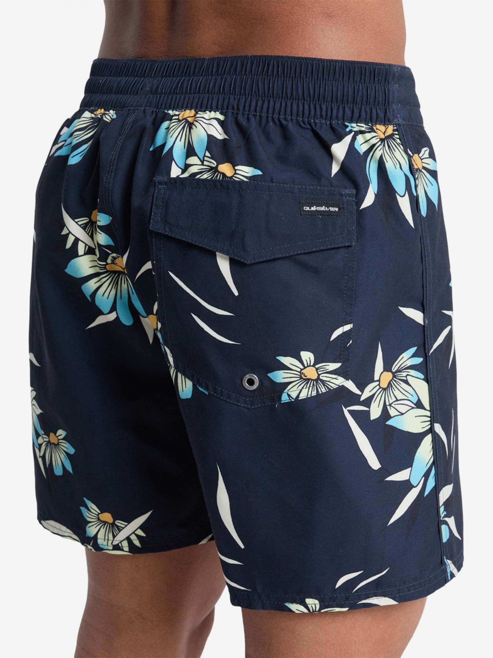 Quiksilver Everyday Printed 16 (41 cm) Blue Swimming Shorts