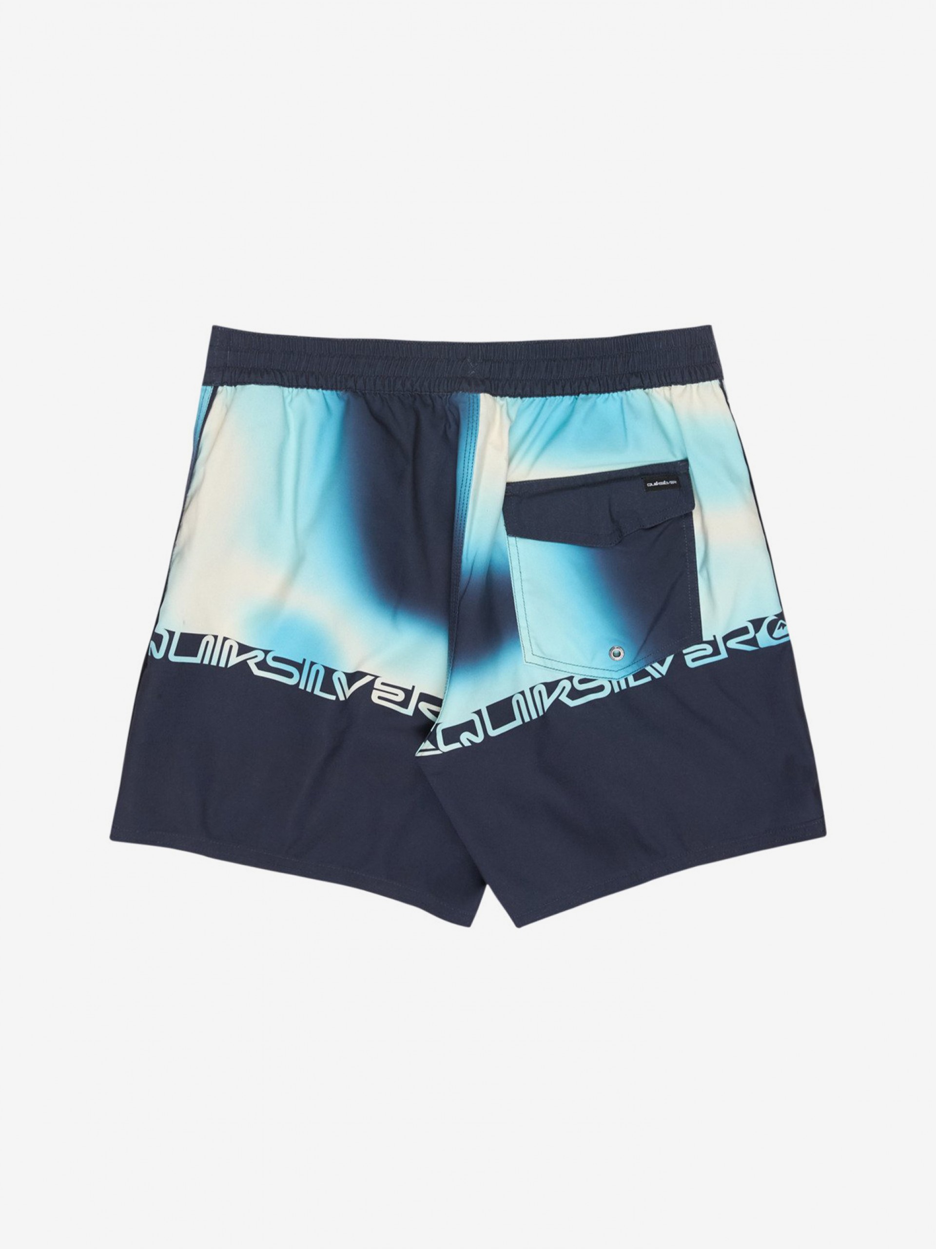Quiksilver Everyday Printed 16 (41 cm) Blue Swimming Shorts