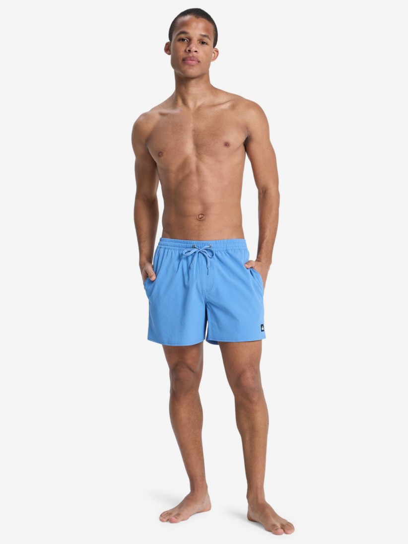 Calções de Banho Quiksilver Everyday Flex Volley 15 (38 cm) Azuis Calções de Banho Quiksilver Everyday Flex Volley 15 (38 cm) Azuis