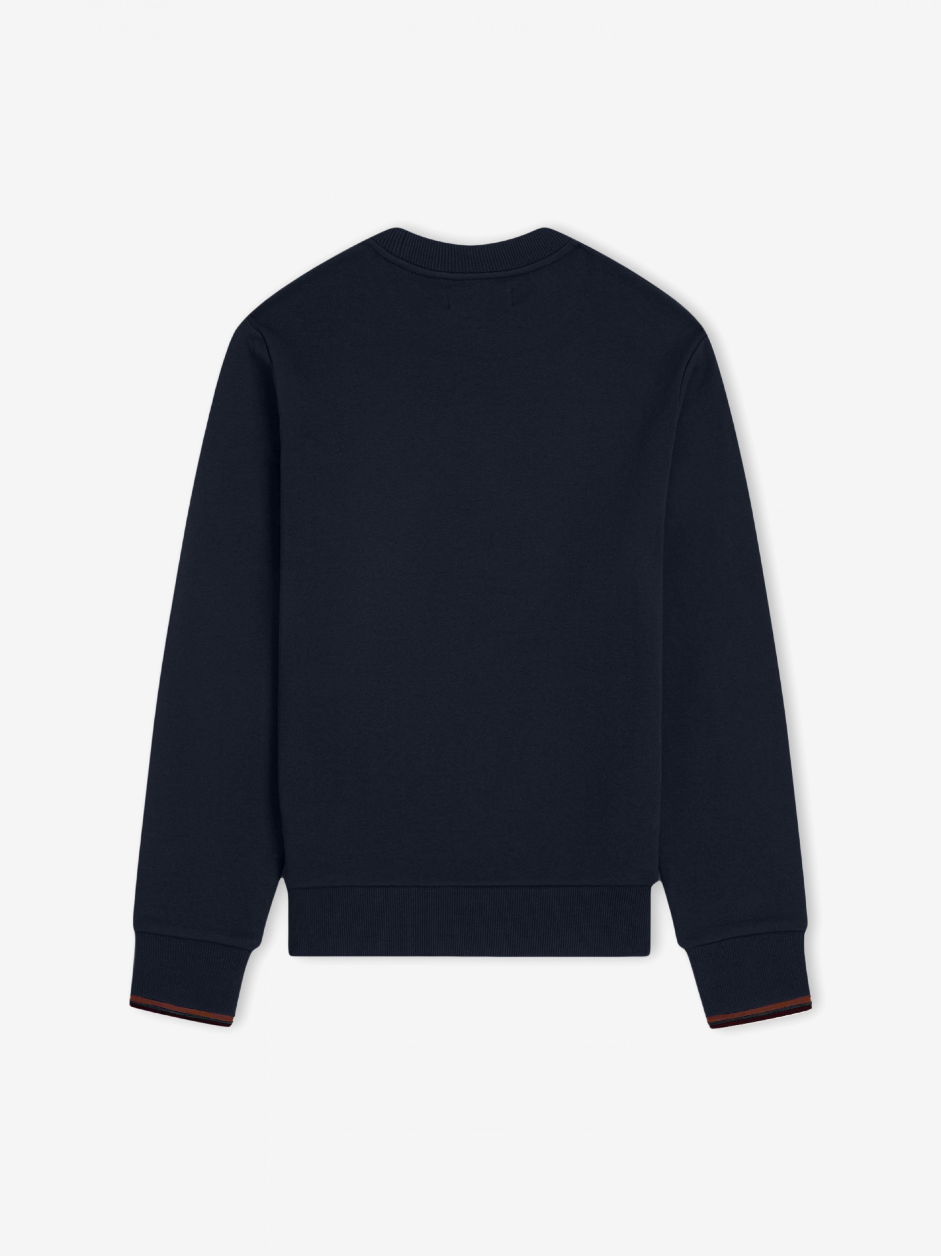 Fred Perry Crew Neck Blue Sweater