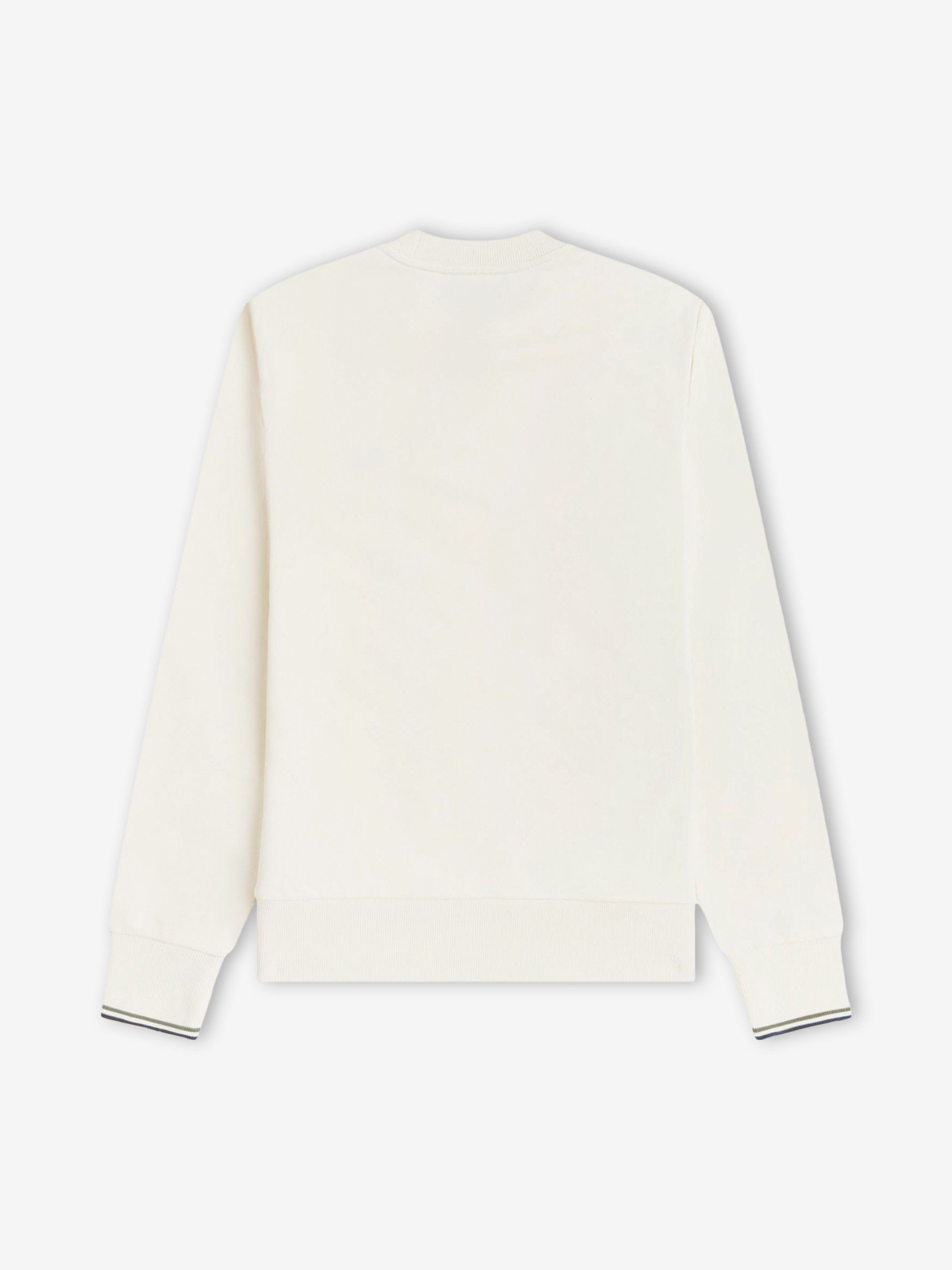 Fred Perry Crew Neck Beige Sweater