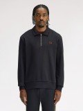 Fred Perry Collared Blue Zip Sweater Fred Perry Collared Blue Zip Sweater