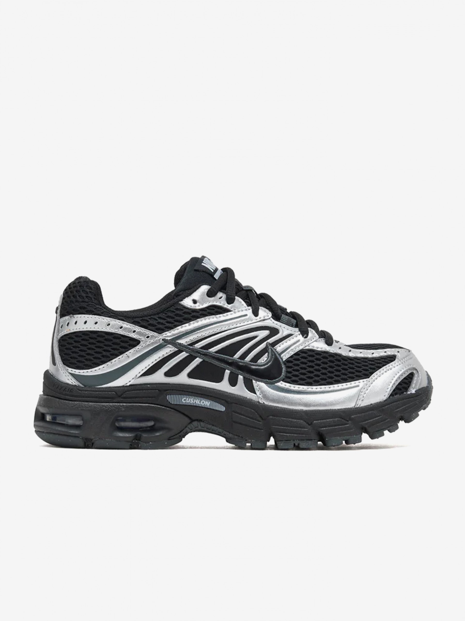 Nike Air Max Moto 2K Black and Silver Sneakers For Women