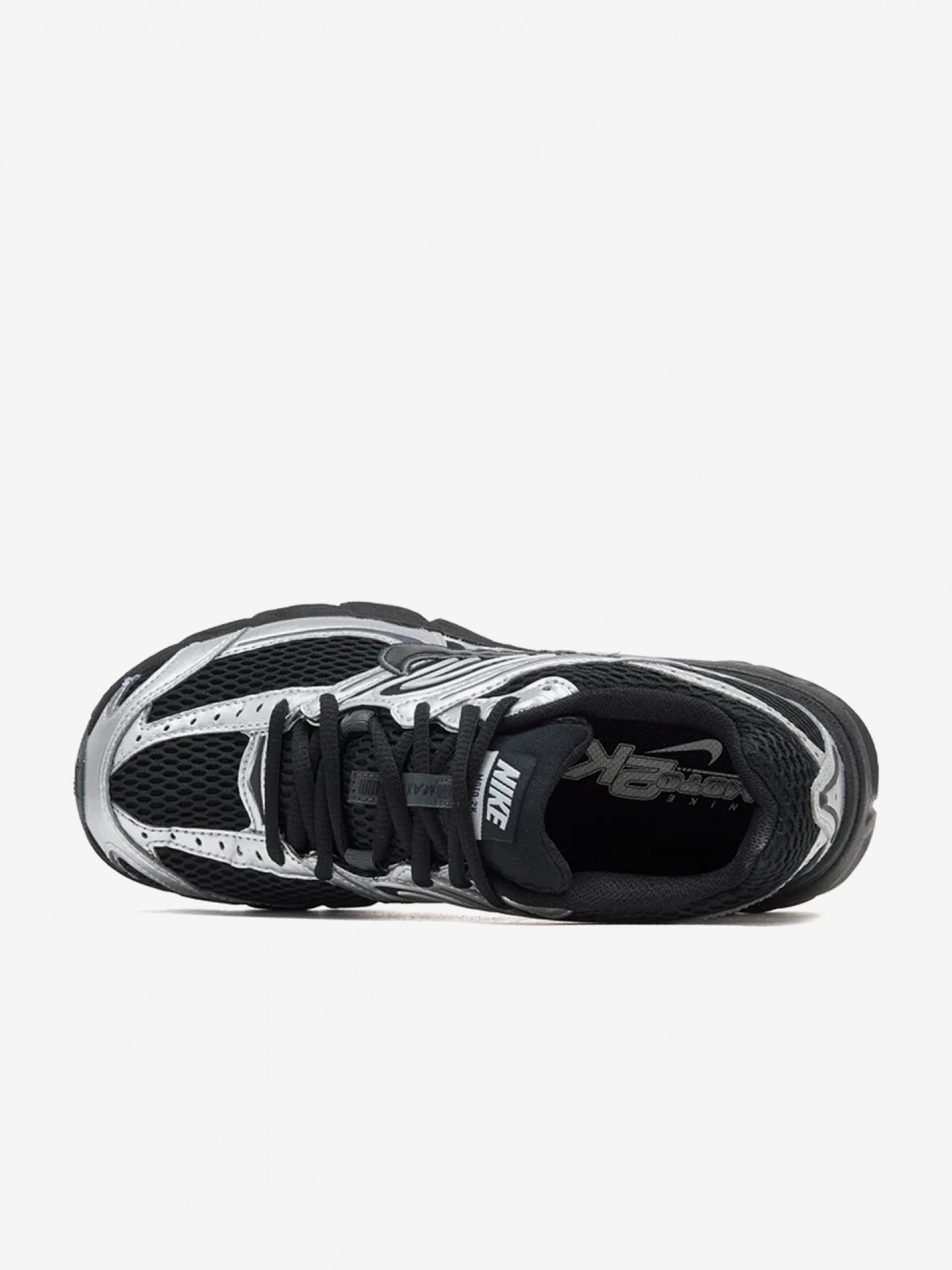 Sapatilhas Nike Air Max Moto 2K Pretas e Prateadas Para Mulher