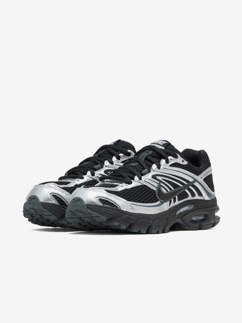 Sapatilhas Nike Air Max Moto 2K Pretas e Prateadas Para Mulher Sapatilhas Nike Air Max Moto 2K Pretas e Prateadas Para Mulher