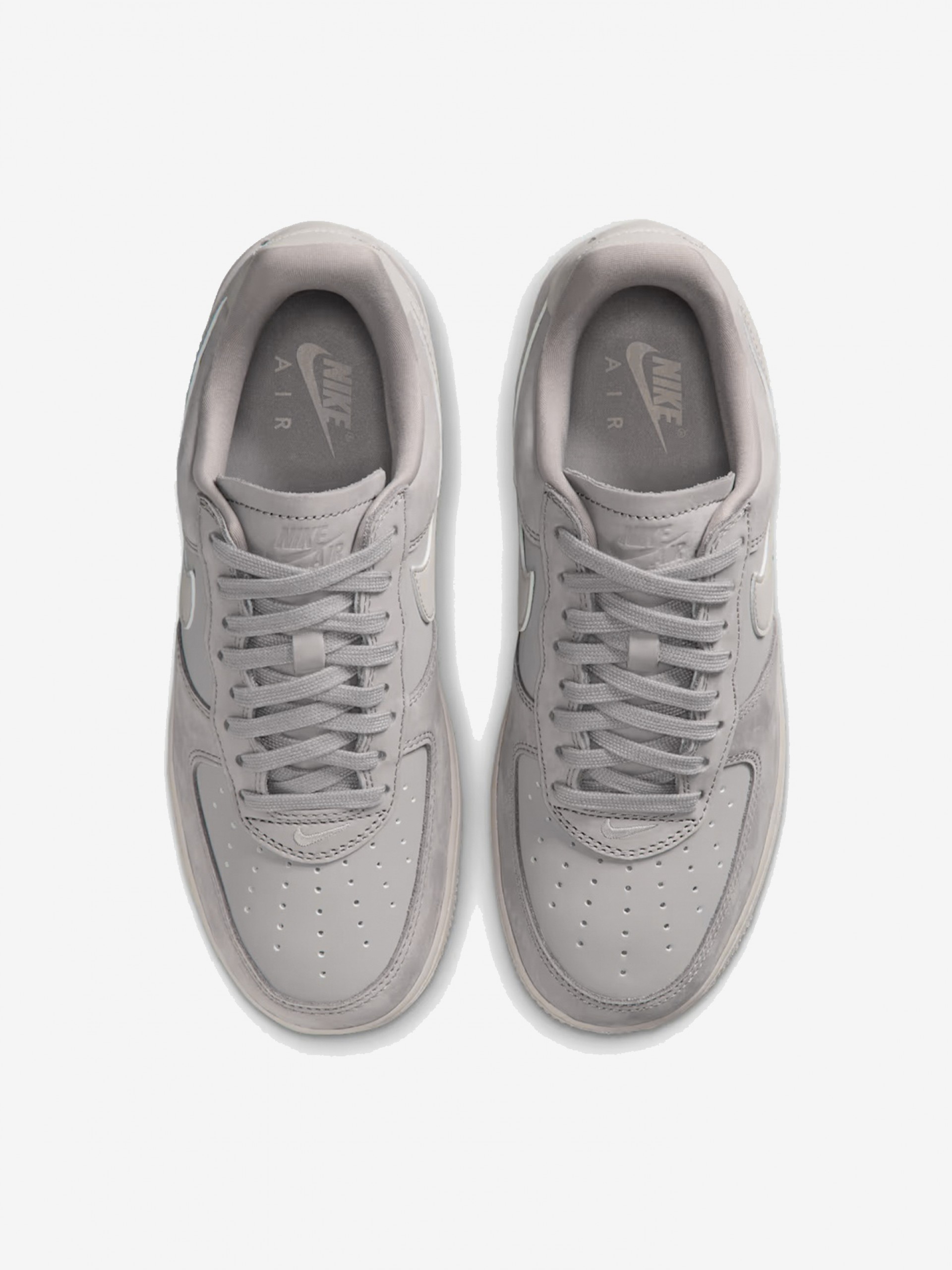 Nike Air Force 1 Retro Premium Grey Sneakers For Women