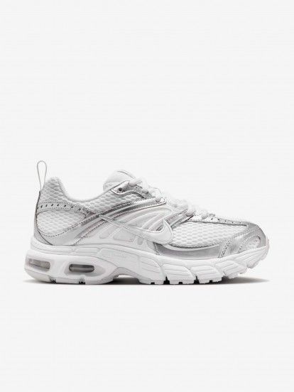 Sapatilhas Nike Air Max Moto 2K Brancas e Prateadas Júnior Sapatilhas Nike Air Max Moto 2K Brancas e Prateadas Júnior