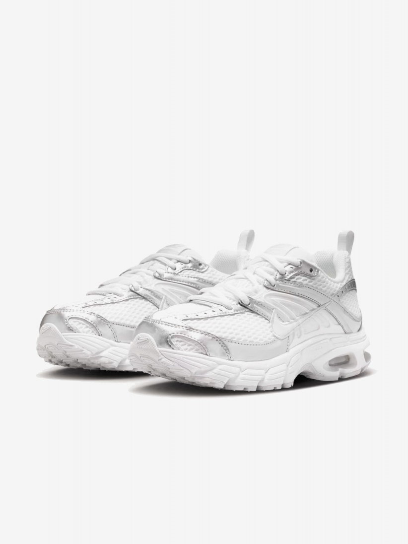Sapatilhas Nike Air Max Moto 2K Brancas e Prateadas J�nior