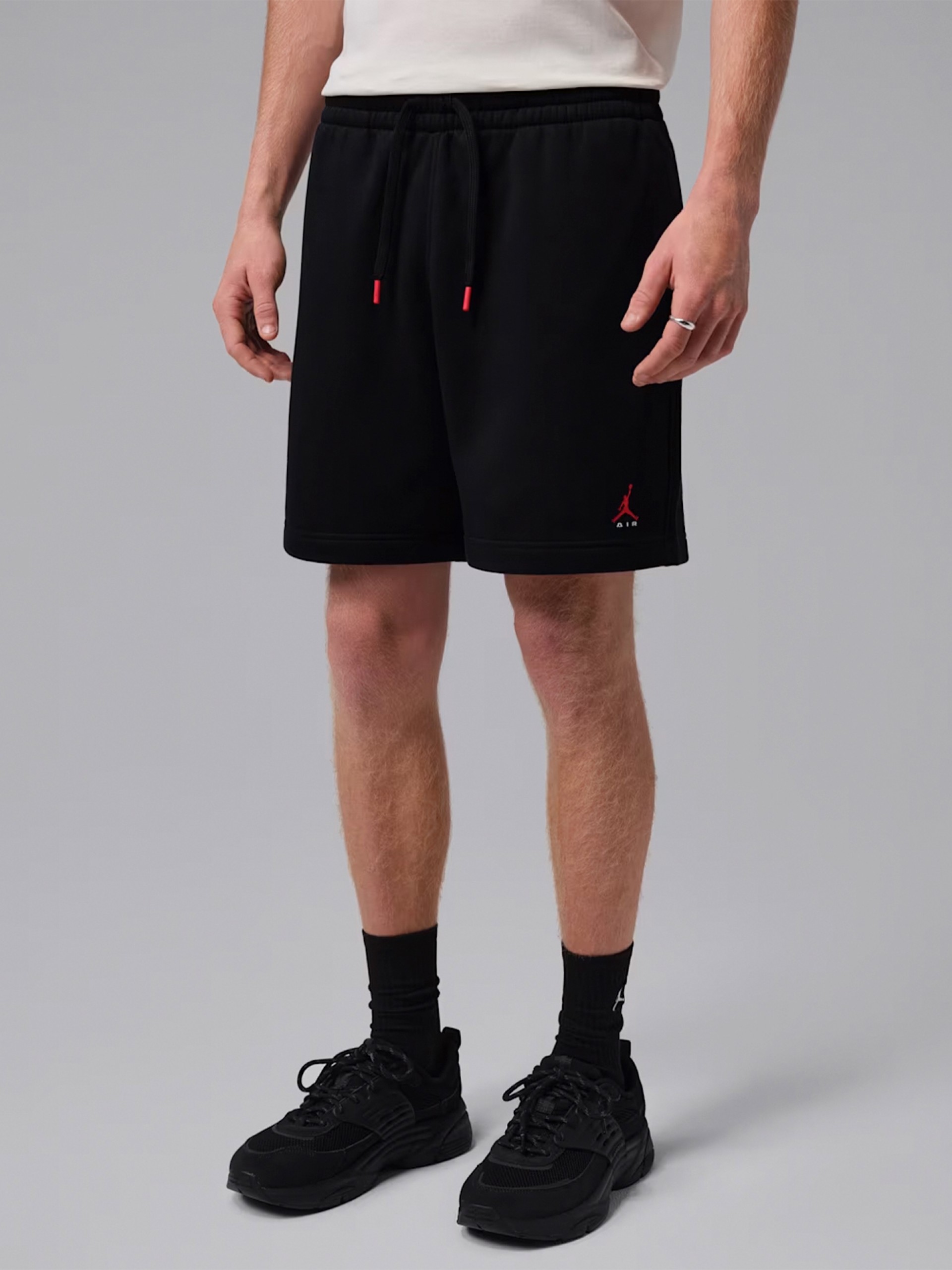 Nike Jordan Brooklyn Black Shorts For Men