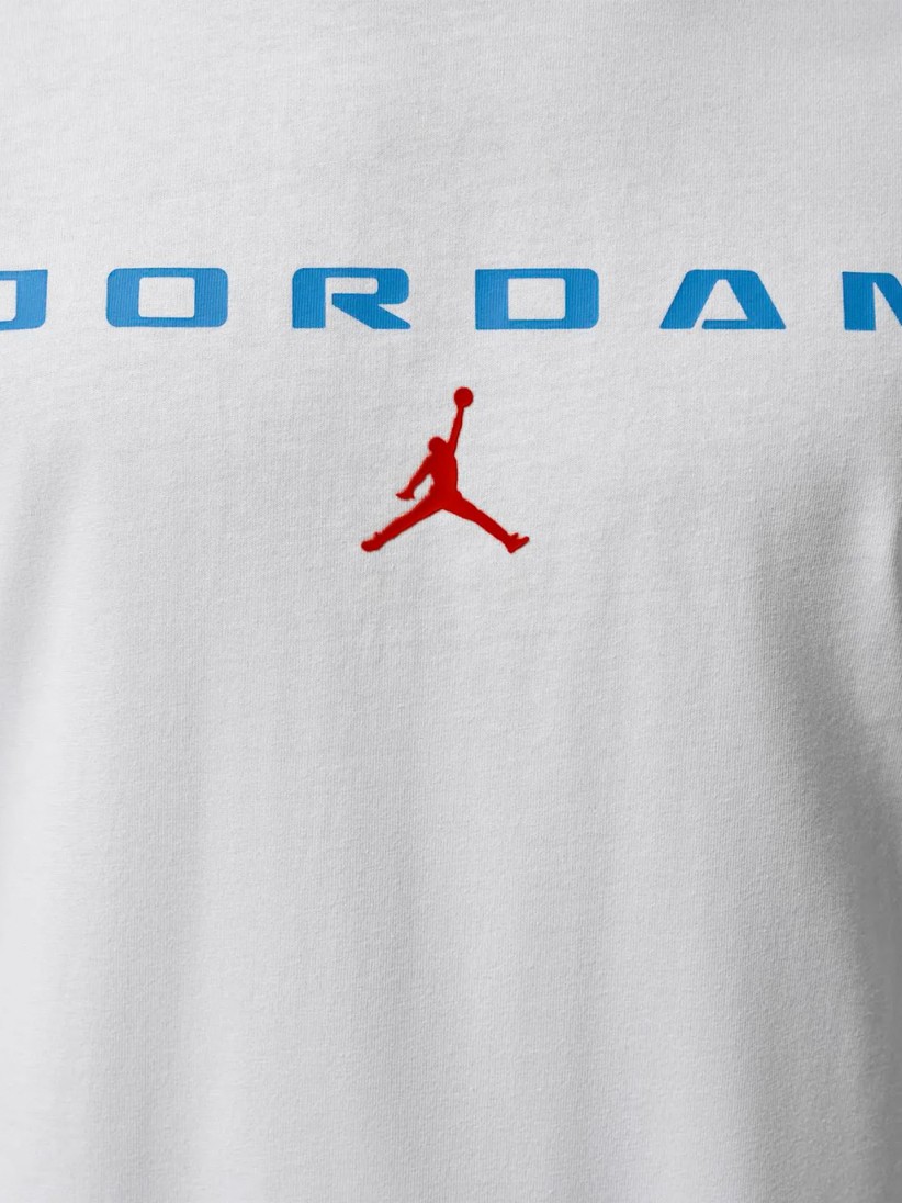 T-shirt Nike Jordan Brooklyn Branca Para Homem T-shirt Nike Jordan Brooklyn Branca Para Homem