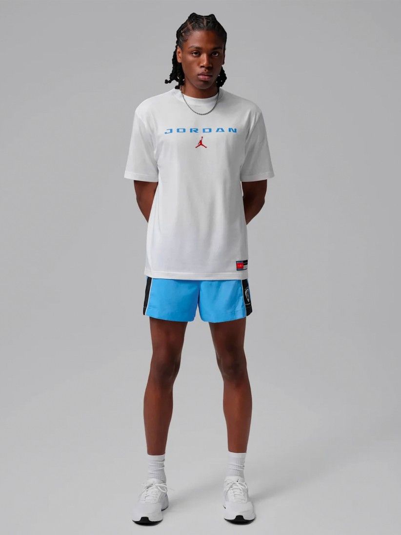 T-shirt Nike Jordan Brooklyn Branca Para Homem T-shirt Nike Jordan Brooklyn Branca Para Homem