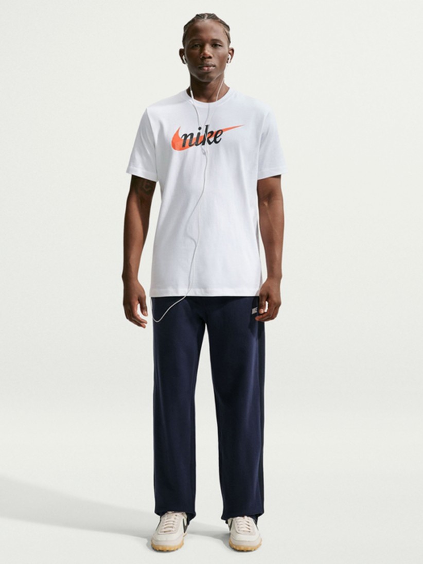 T-shirt Nike Sportswear Club Branca Para Homem T-shirt Nike Sportswear Club Branca Para Homem