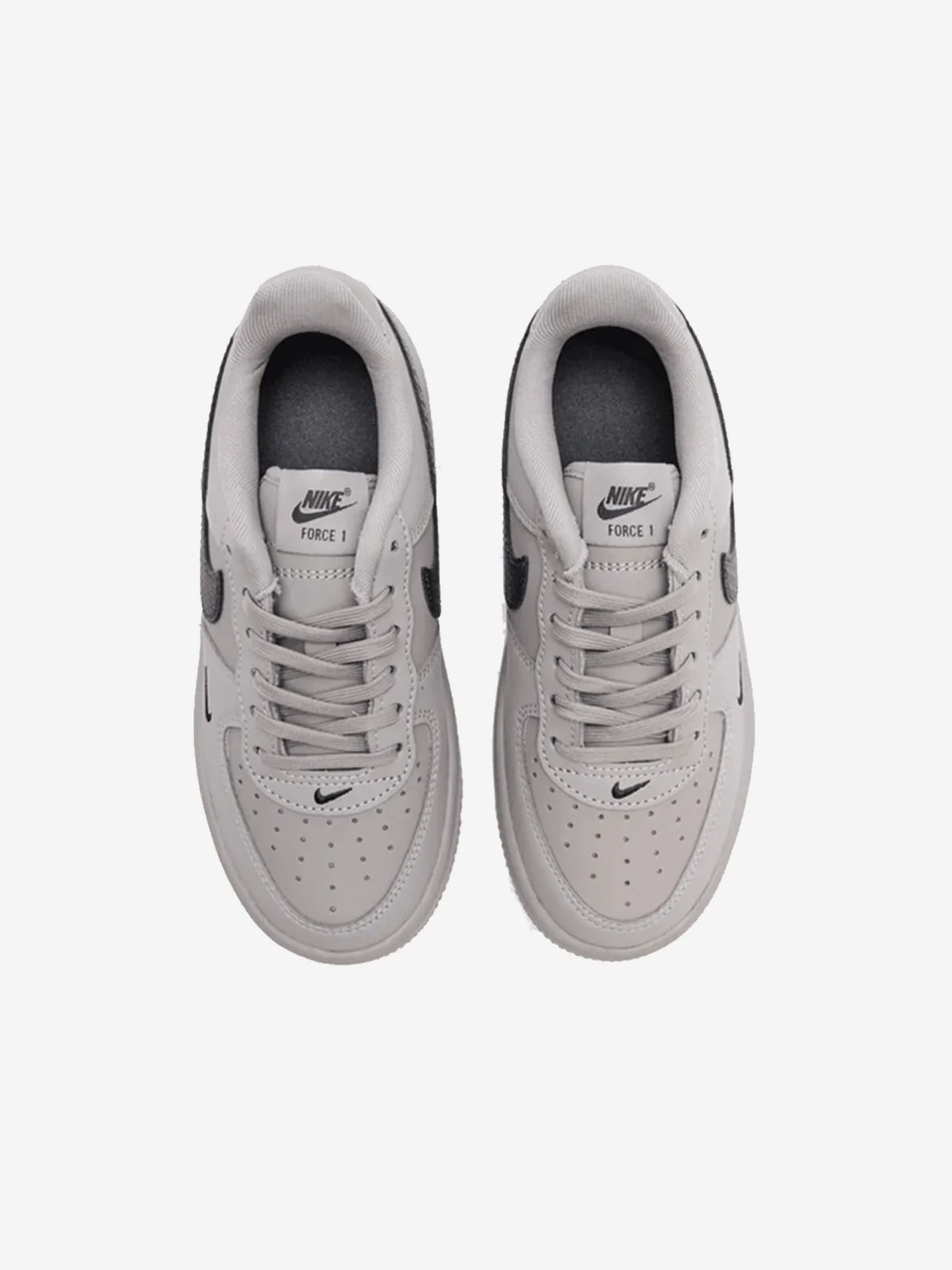 Zapatillas Nike Force 1 Tech Grises Para Niño