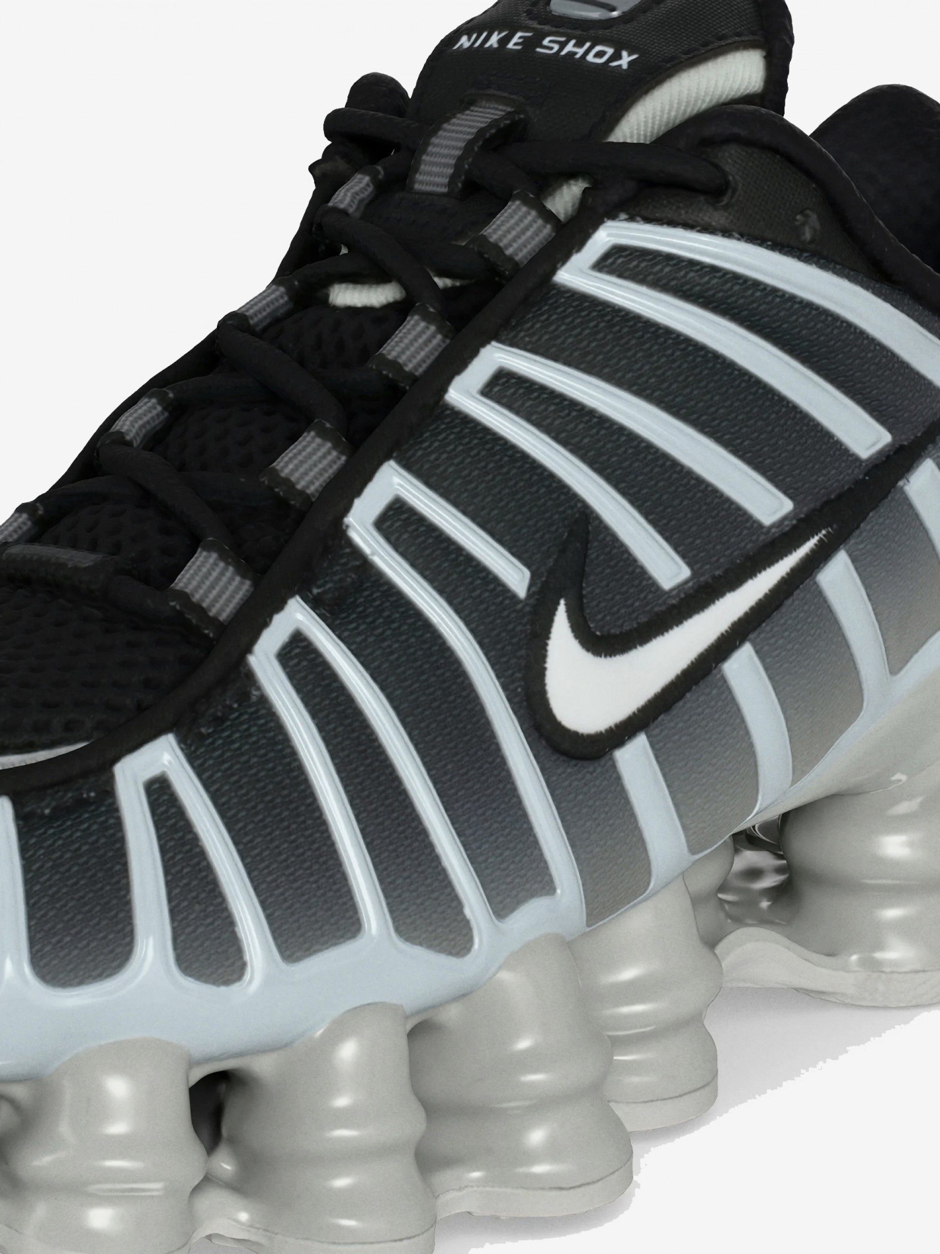 Nike Shox TL Black, Blue and Grey Junior Sneakers