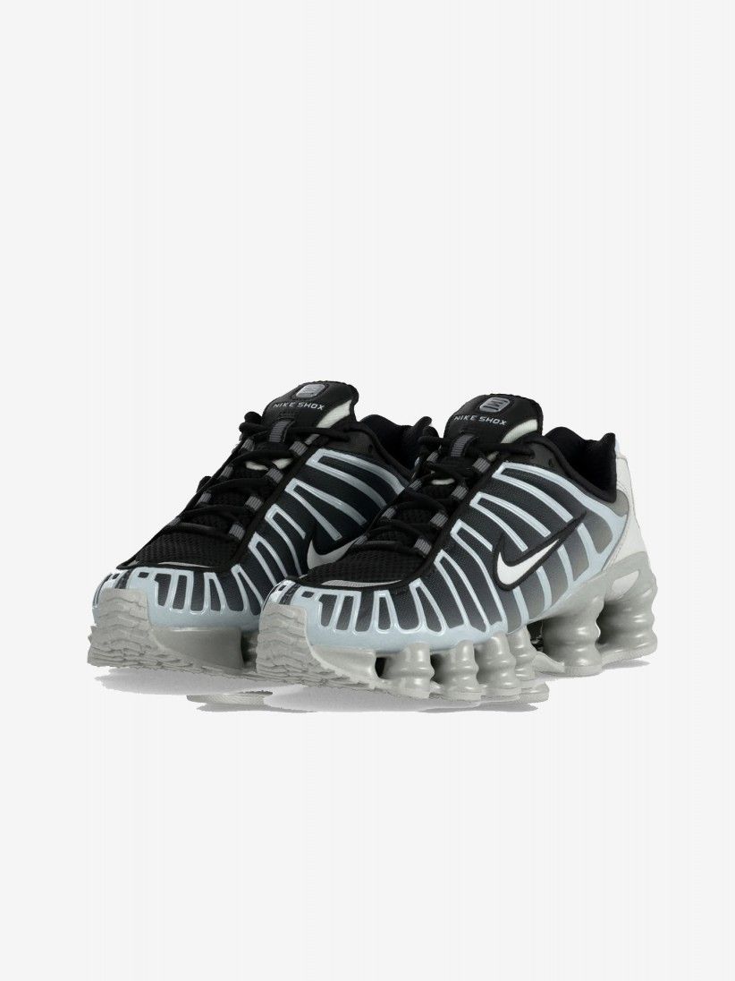 Zapatillas Nike Shox TL Negras, Azules y Grises Júnior Zapatillas Nike Shox TL Negras, Azules y Grises Júnior