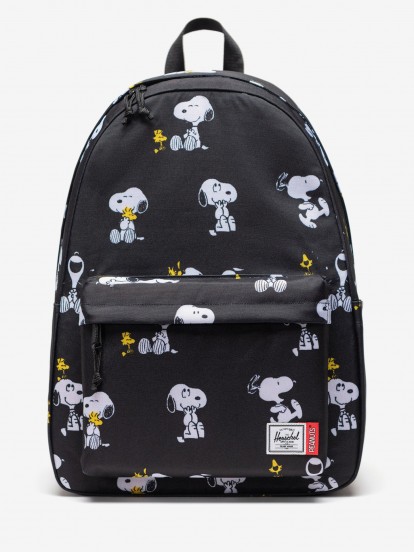 Herschel Classic XL Peanuts 30L Black Backpack