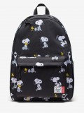 Mochila Herschel Classic XL Peanuts 30L Preta