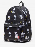 Mochila Herschel Classic XL Peanuts 30L Preta