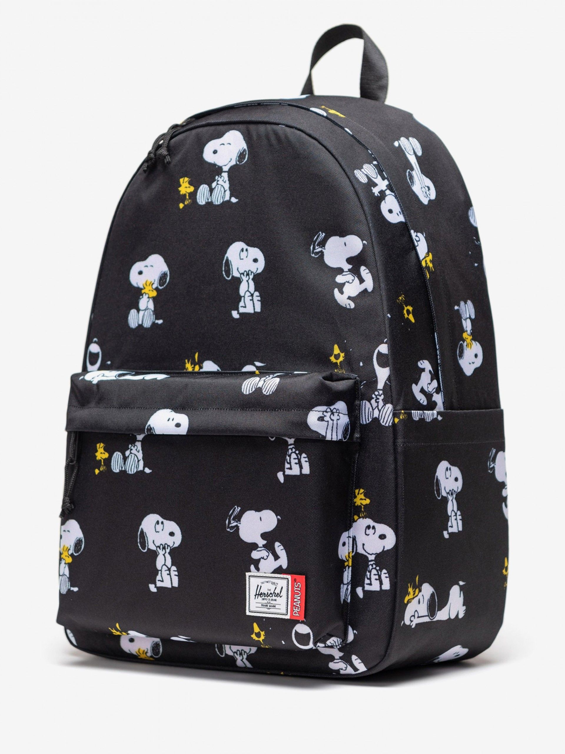 Herschel Classic XL Peanuts 30L Black Backpack