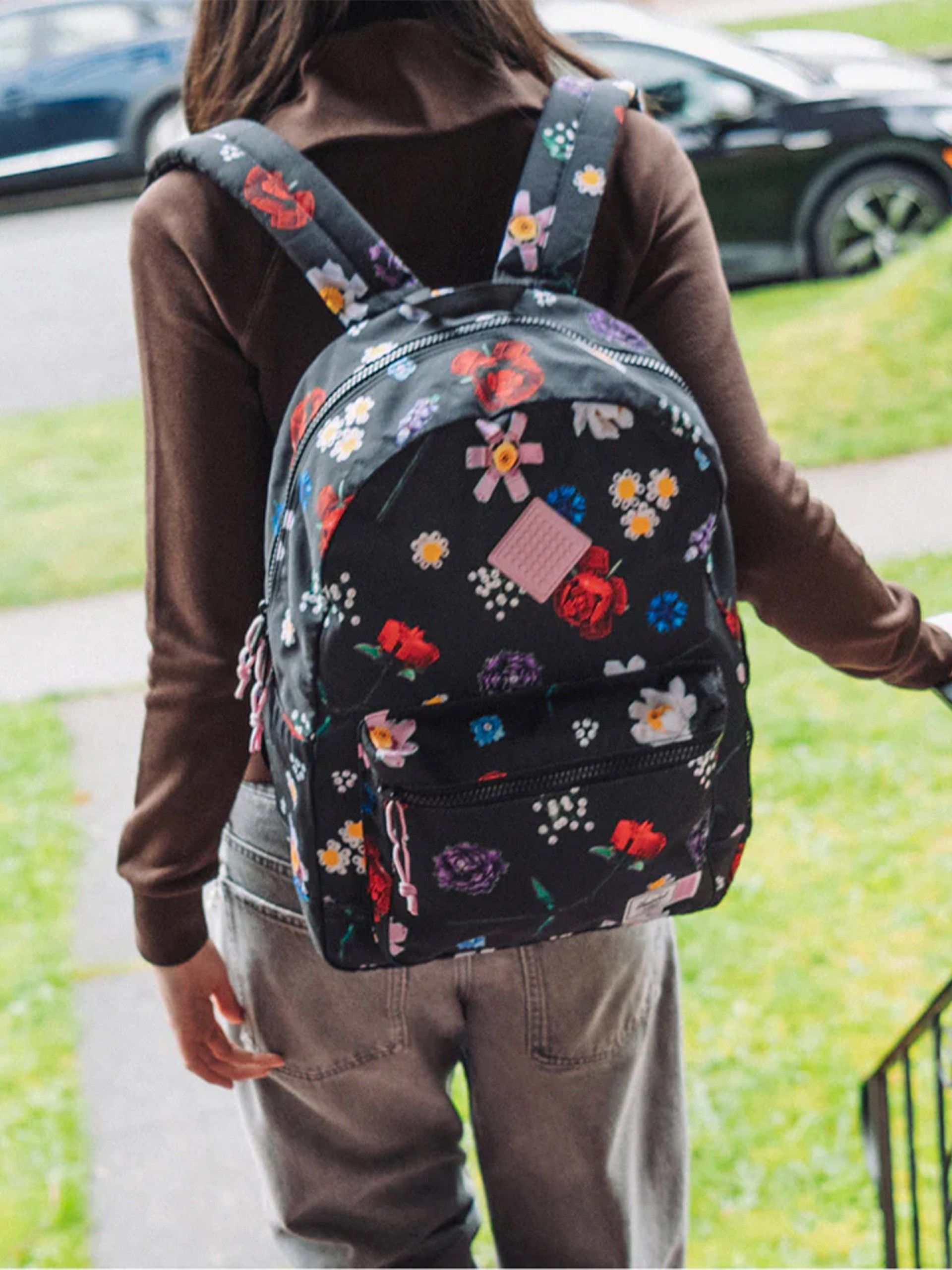 Herschel Heritage x LEGO Youth 26L Black Backpack For Children