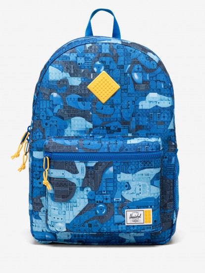 Mochila Herschel Heritage x LEGO Youth Azul Para Niño Mochila Herschel Heritage x LEGO Youth Azul Para Niño