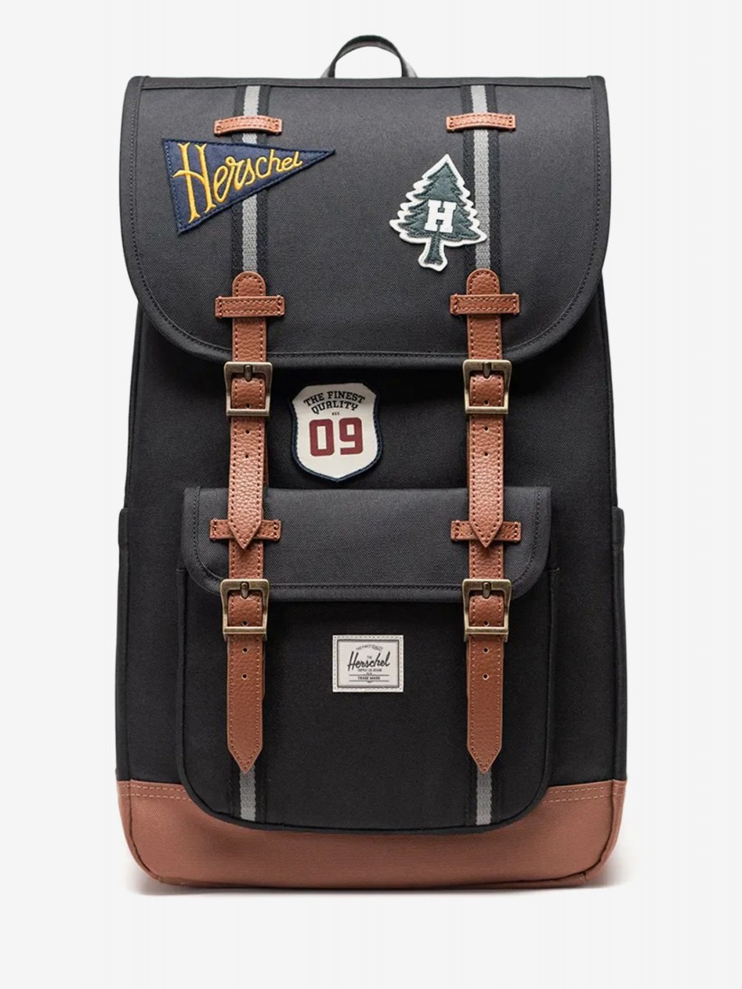 Herschel Little America 30L Black Backpack Herschel Little America 30L Black Backpack