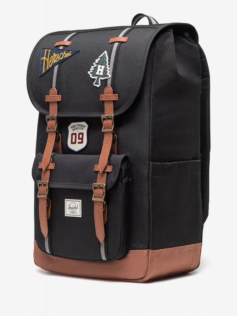 Herschel Little America 30L Black Backpack Herschel Little America 30L Black Backpack
