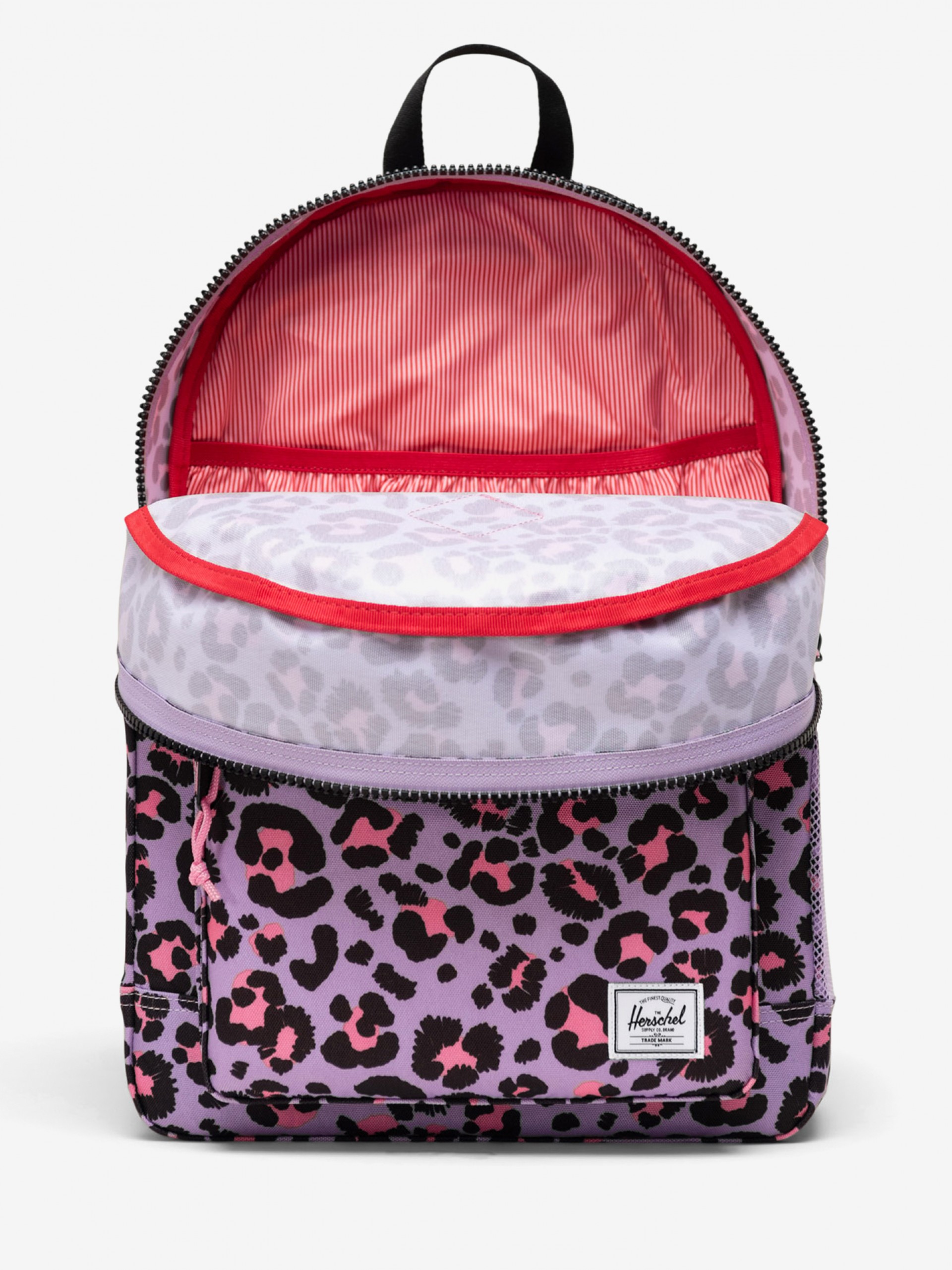 Herschel Heritage Youth 26L Lilac Leopard Pattern Backpack For Children