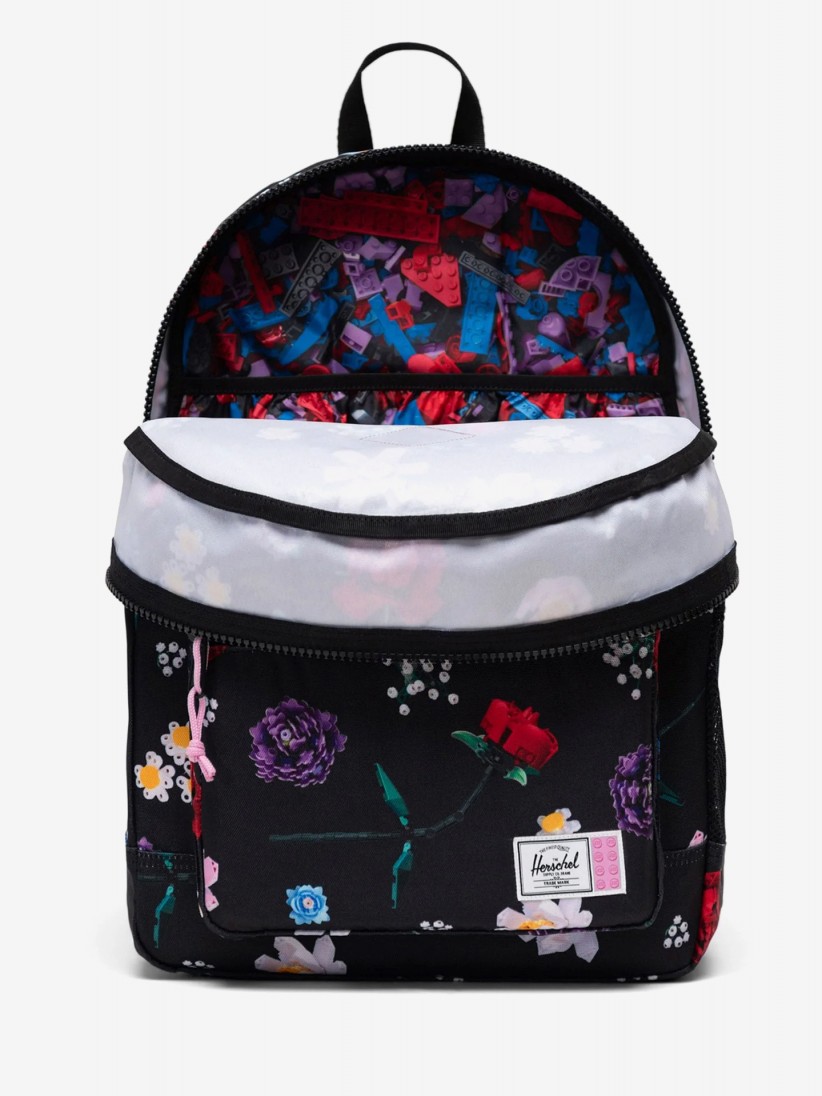 Herschel Heritage x LEGO Youth 26L Black Backpack For Children
