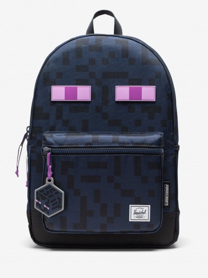 Herschel Heritage x Minecraft Youth 26L Blue Backpack For Children