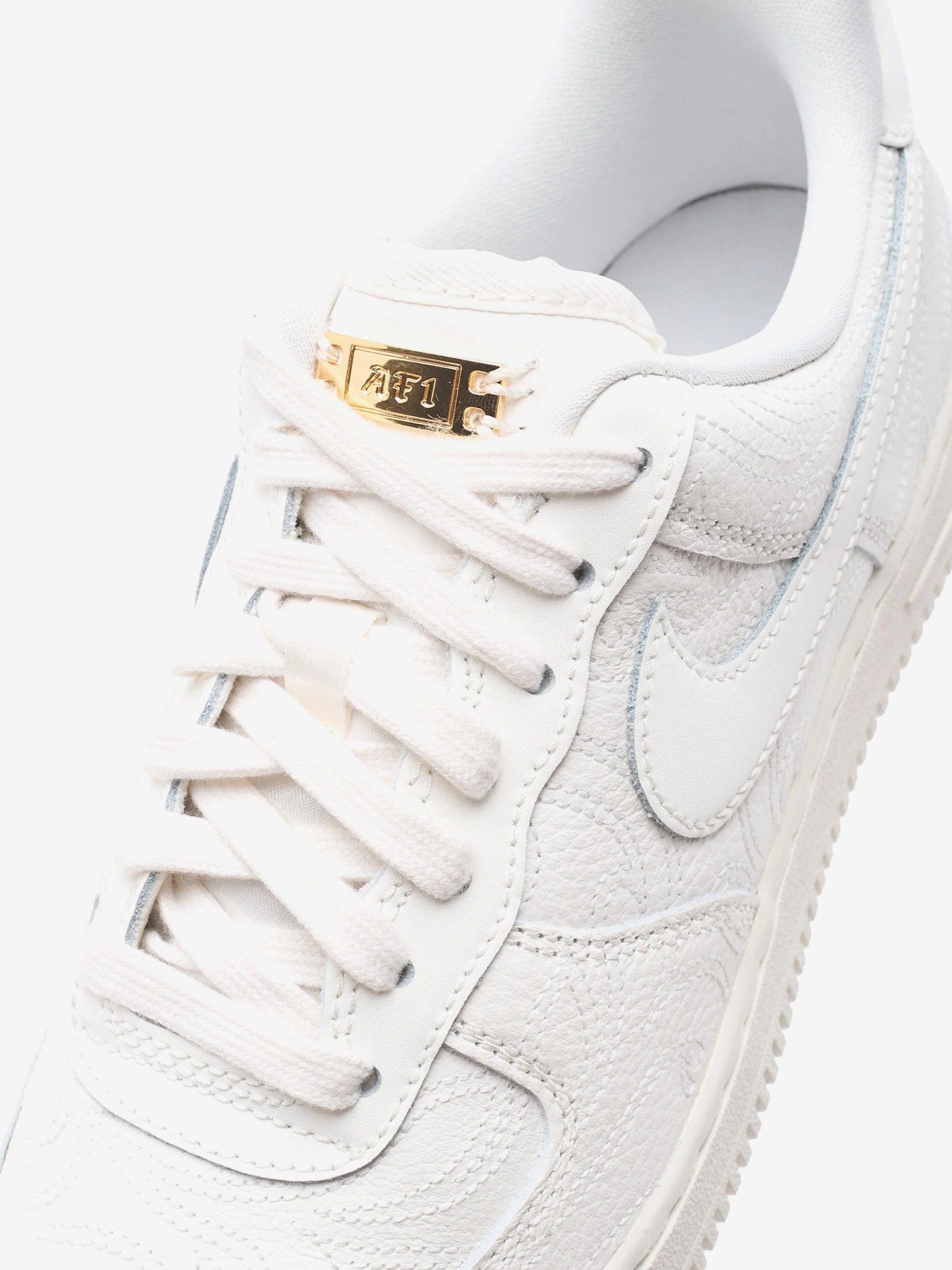 Nike Air Force 1 07 Premium Beige Sneakers For Women