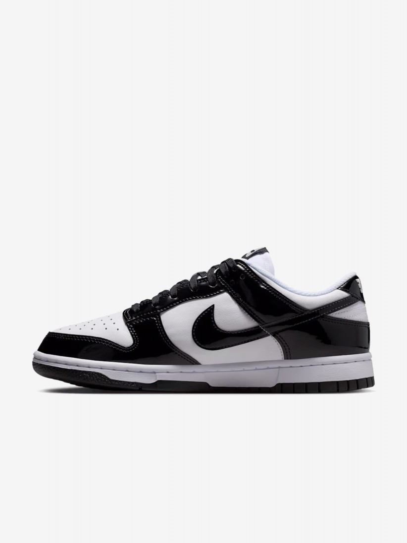 Sapatilhas Nike Dunk Low SE Pretas e Brancas Para Mulher