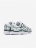 Nike P-6000 White and Green Sneakers For Women