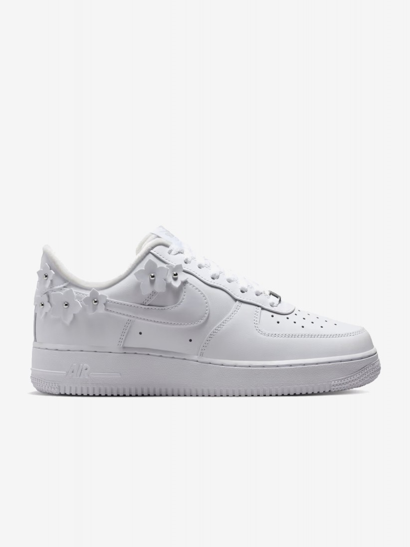 Sapatilhas Nike Air Force 1 07 Florette Brancas Para Mulher