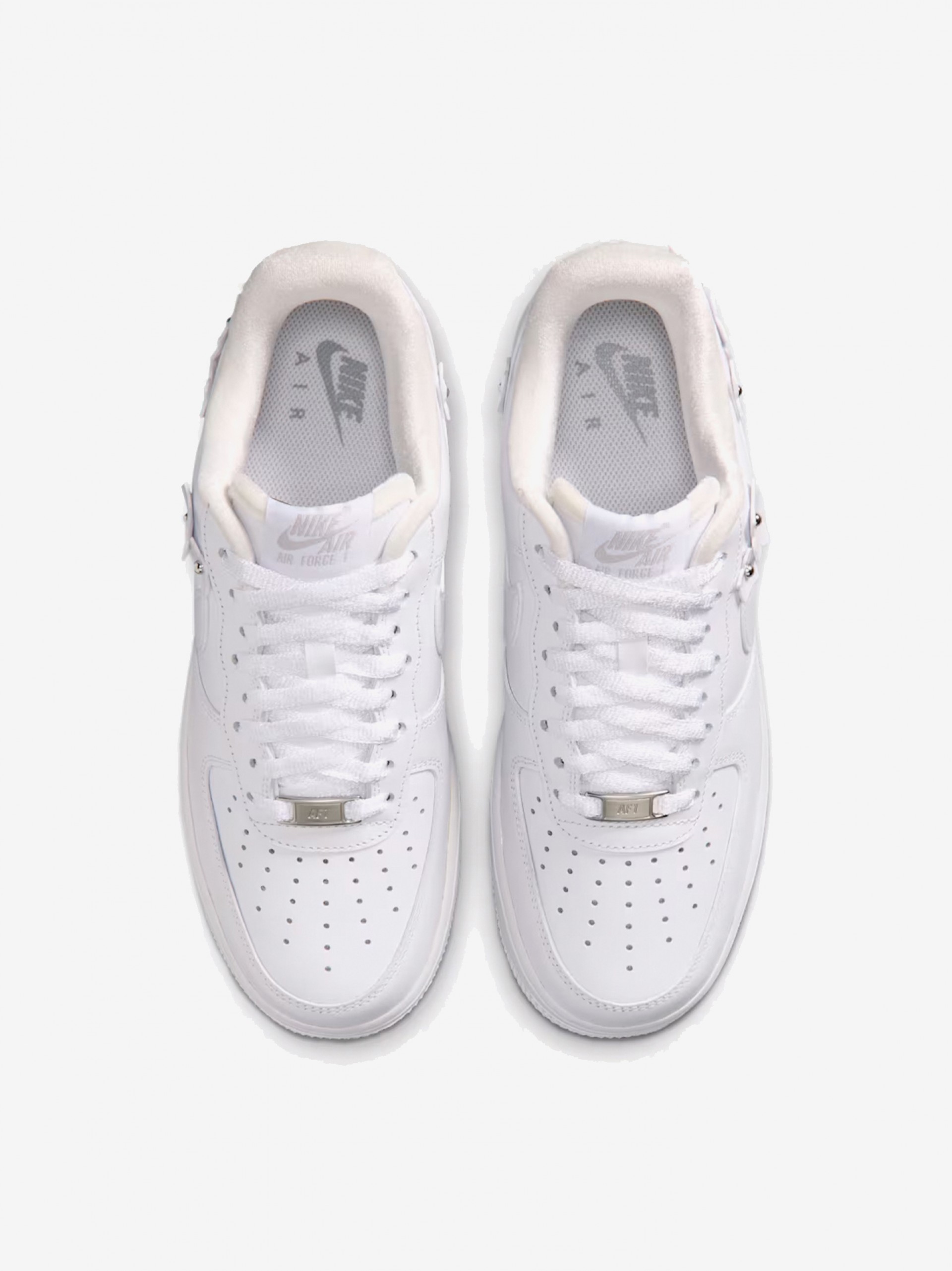 Sapatilhas Nike Air Force 1 07 Florette Brancas Para Mulher