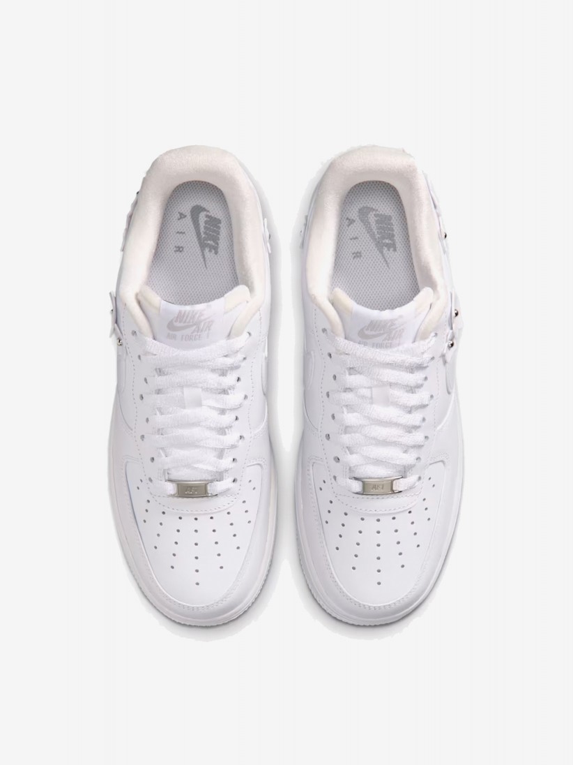 Sapatilhas Nike Air Force 1 07 Florette Brancas Para Mulher