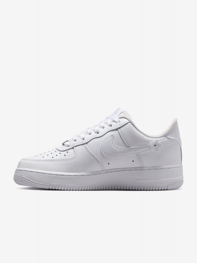 Sapatilhas Nike Air Force 1 07 Florette Brancas Para Mulher