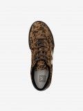 VEJA Panenka Camel Animal Print Suede Sneakers